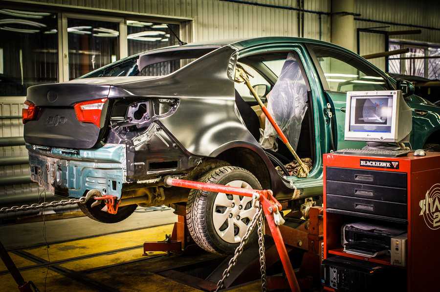 Кузовной ремонт автомобилей - основные виды кузовных работ