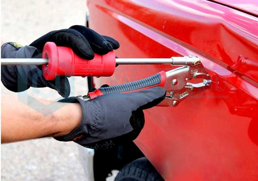 Вытягивание и ремонт вмятин на кузове авто своими руками - как выпрямить повреждение на машине | dorpex.ru