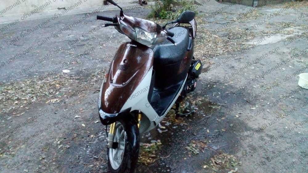 Suzuki zz inch up 100 cc. ремонт